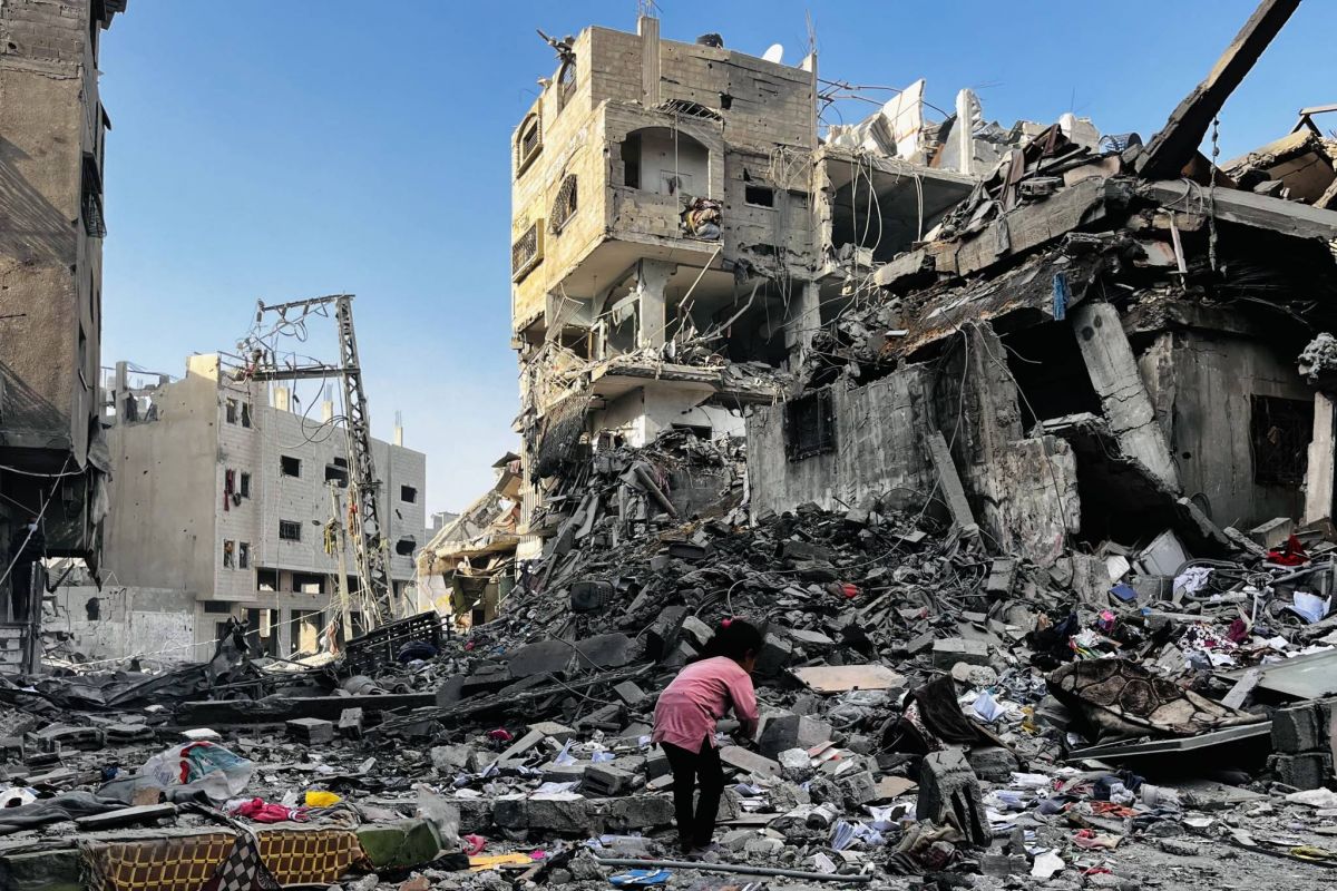 Gaza rescuers say 93 people killed in Israel air strike in north