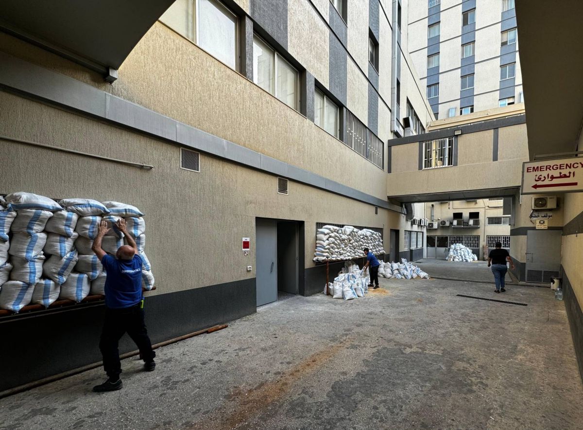 L’hôpital Sainte Thérèse se prépare aux frappes avec de nouvelles mesures de protection