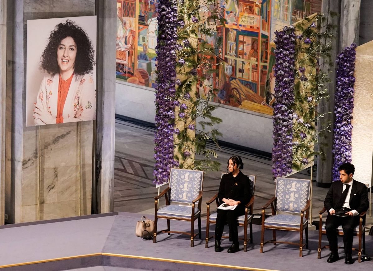 L'activiste iranienne incarcérée Nargès Mohammadi admise à l'hôpital L'activiste iranienne incarcérée Nargès Mohammadi admise à l'hôpital