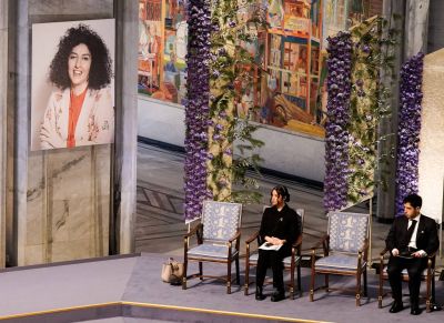 L'activiste iranienne incarcérée Nargès Mohammadi admise à l'hôpital