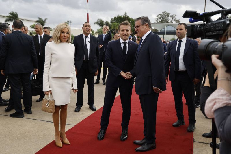 Visite de Macron au Maroc : critiques virulentes de la presse ...