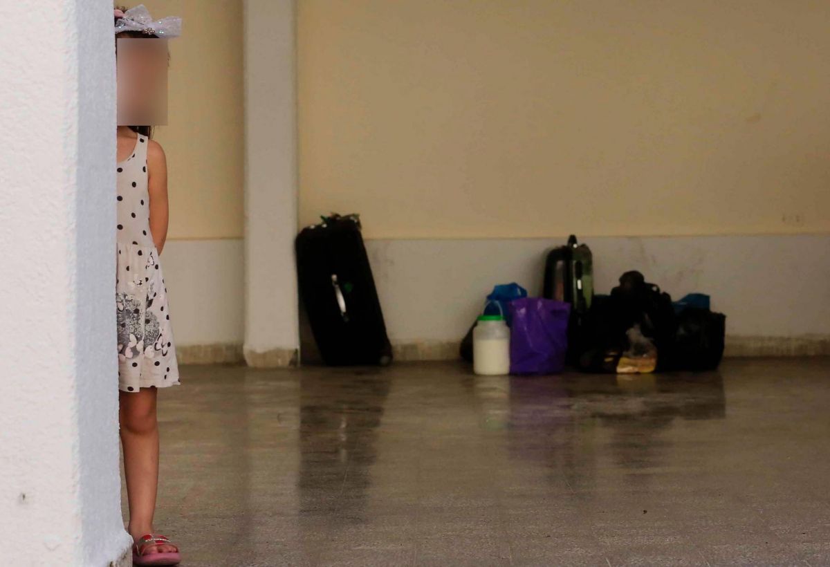 How are children separated from their families by the war cared for in Lebanon?