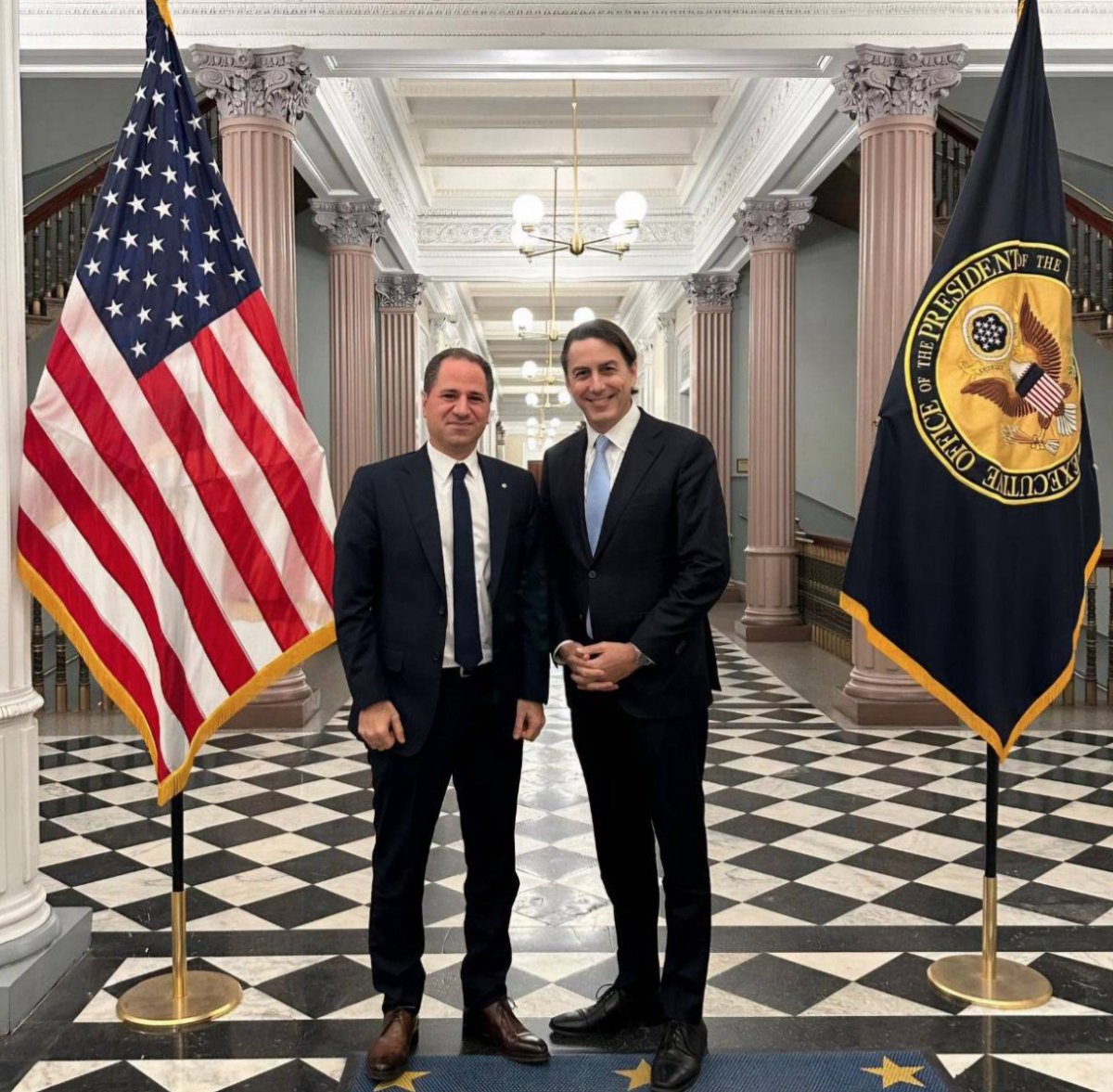 Samy Gemayel meets Hochstein in Washington