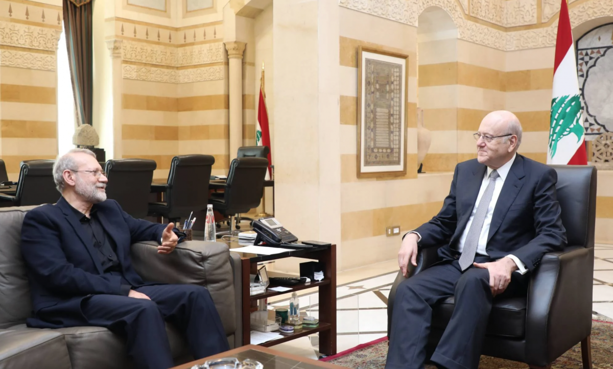 Mikati to Larijani: We must not favor one side over another in Lebanon Mikati to Larijani: We must not favor one side over another in Lebanon