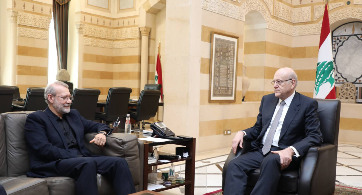 Larijani delivers new Iranian message to Beirut: An agreement, but not without Hezbollah