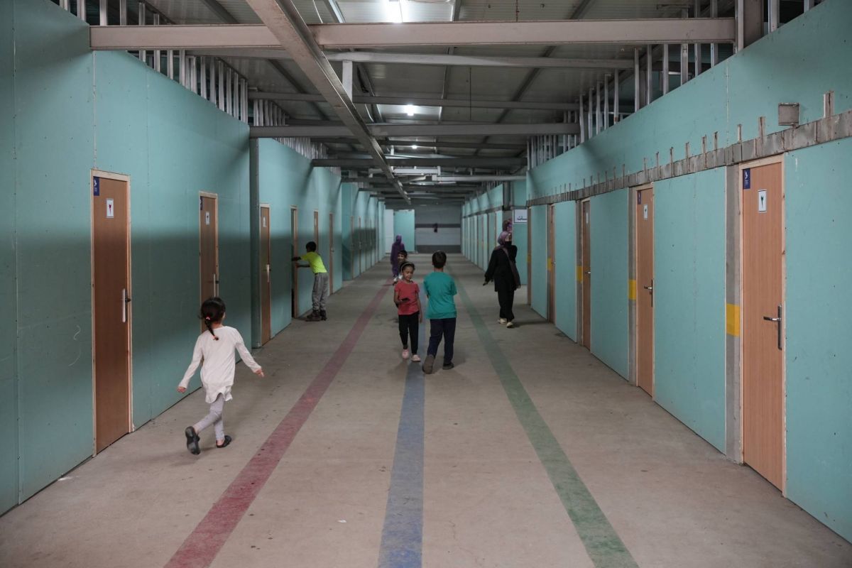 'I'm alive but my heart is dead': In Beirut, a new shelter for the displaced