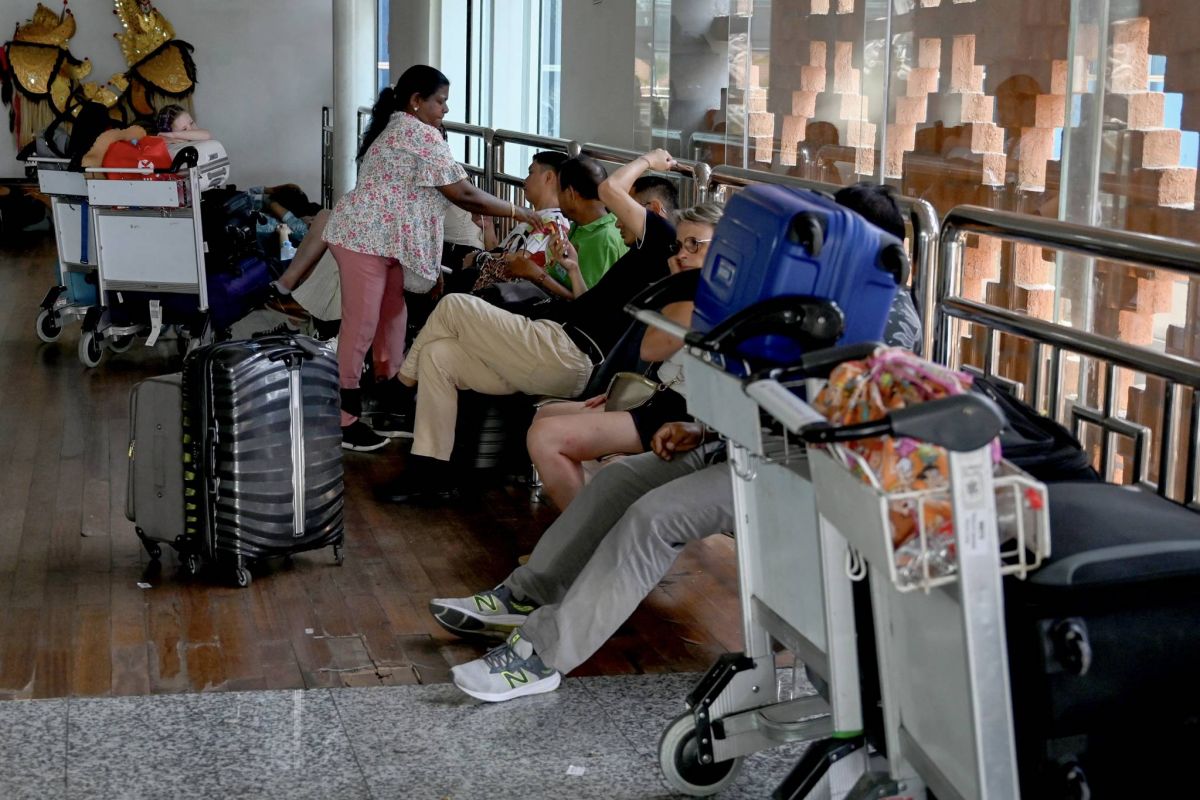 Vols annulés à Bali à cause d'une éruption volcanique