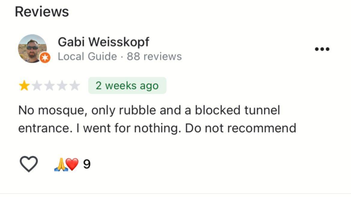 On Google Maps, Israelis mock the destruction in southern Lebanon