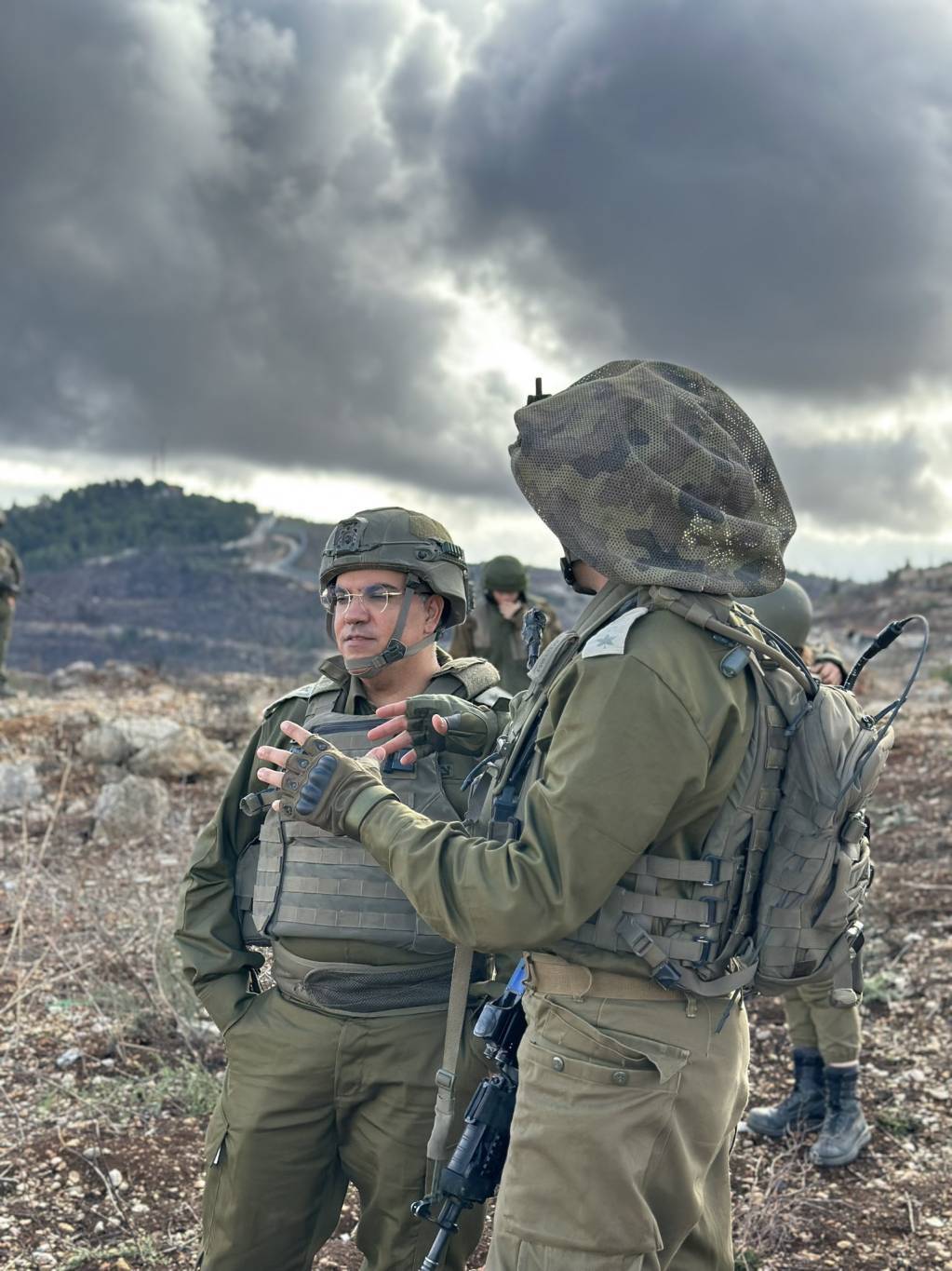 Avichay Adraee claims to have toured villages in southern Lebanon