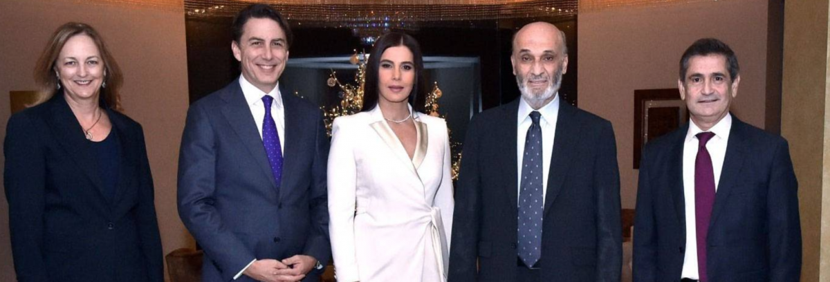 Geagea insists to Hochstein on Resolutions 1559, 1701 application in parallel with cease-fire