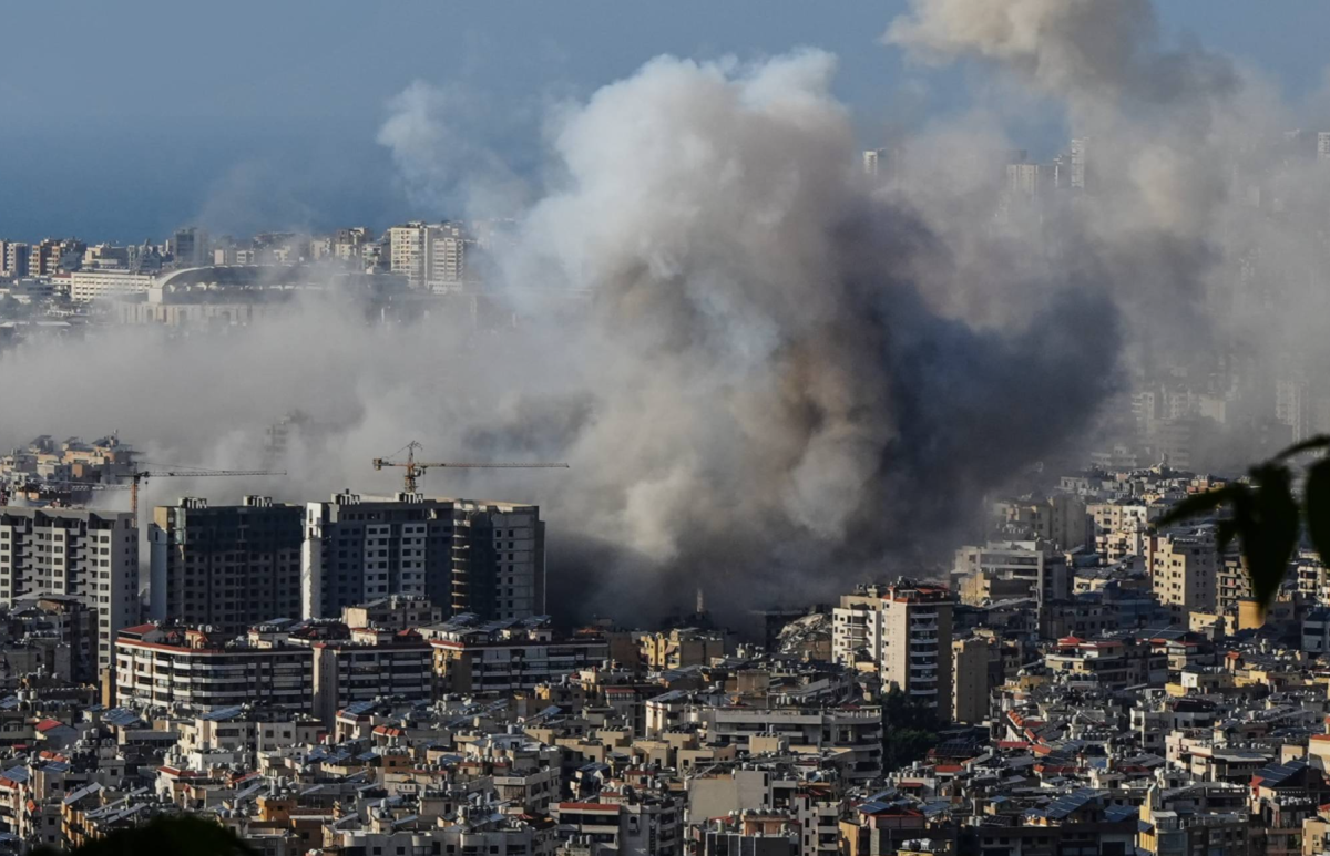 Southern suburbs bombed again, Hezbollah fires missile between Tel Aviv and Gaza