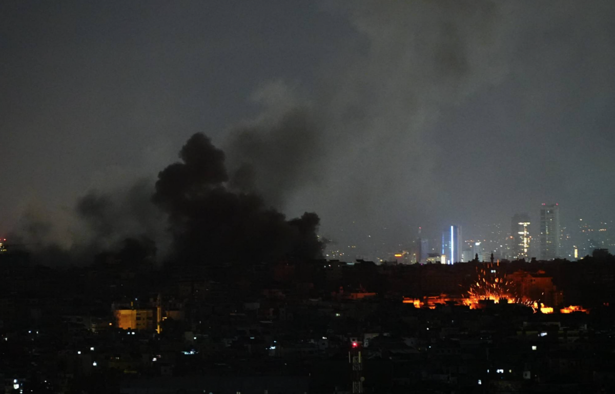 New series of violent Israeli strikes on Beirut's southern suburbs New series of violent Israeli strikes on Beirut's southern suburbs