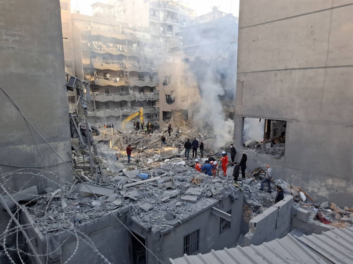 At least four dead in Israeli strike on central Beirut