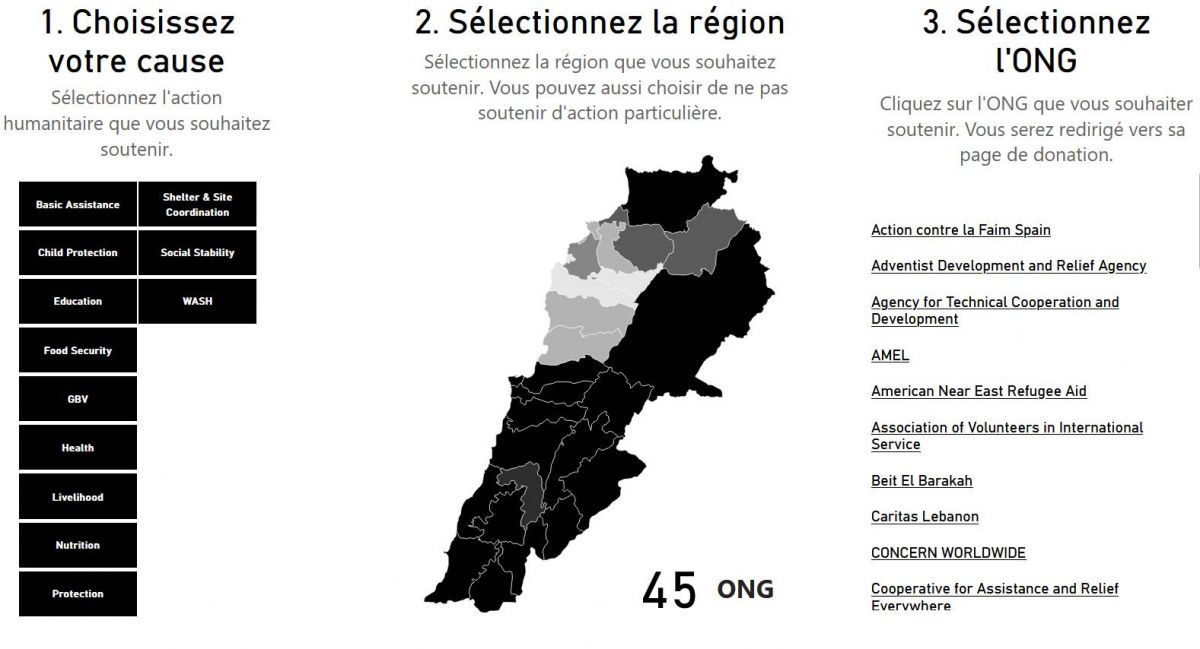 ‘Lebanon needs you,’ Lebanese in Paris create interactive map to facilitate donations ‘Lebanon needs you,’ Lebanese in Paris create interactive map to facilitate donations