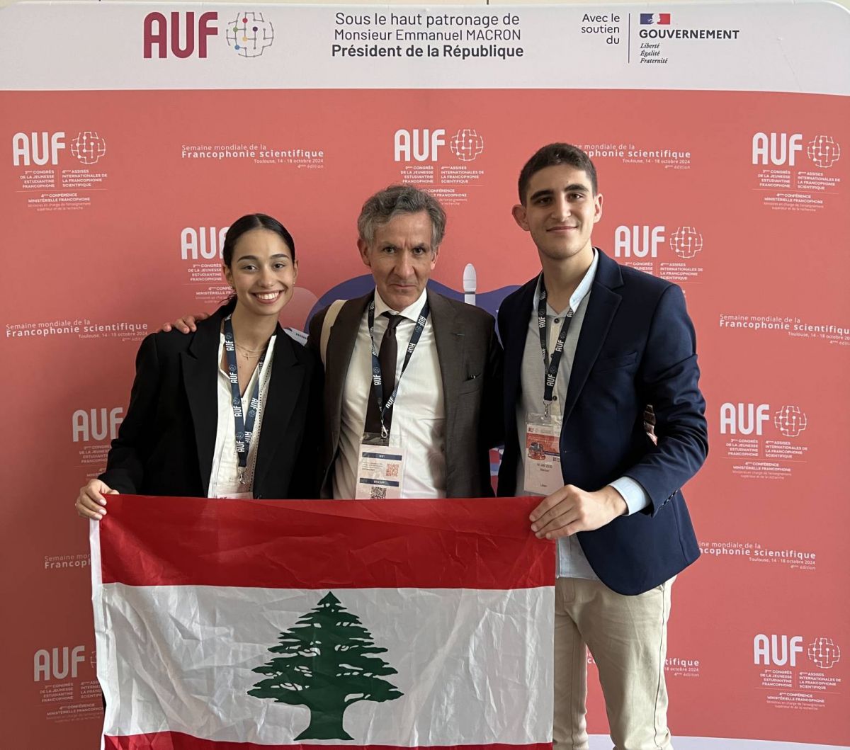 Deux Libanais s’illustrent au Congrès de la jeunesse estudiantine francophone Deux Libanais s’illustrent au Congrès de la jeunesse estudiantine francophone