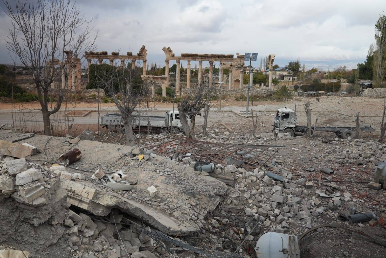 Le 18 novembre dernier, face à la menace que représentaient les bombardements israéliens, l'Unesco avait annoncé placer sous "protection renforcée provisoire" 34 sites culturels au Liban menacés et octroyer une assistance financière d'urgence pour sauver le patrimoine de ce pays.  Photo Lucile Wassermann