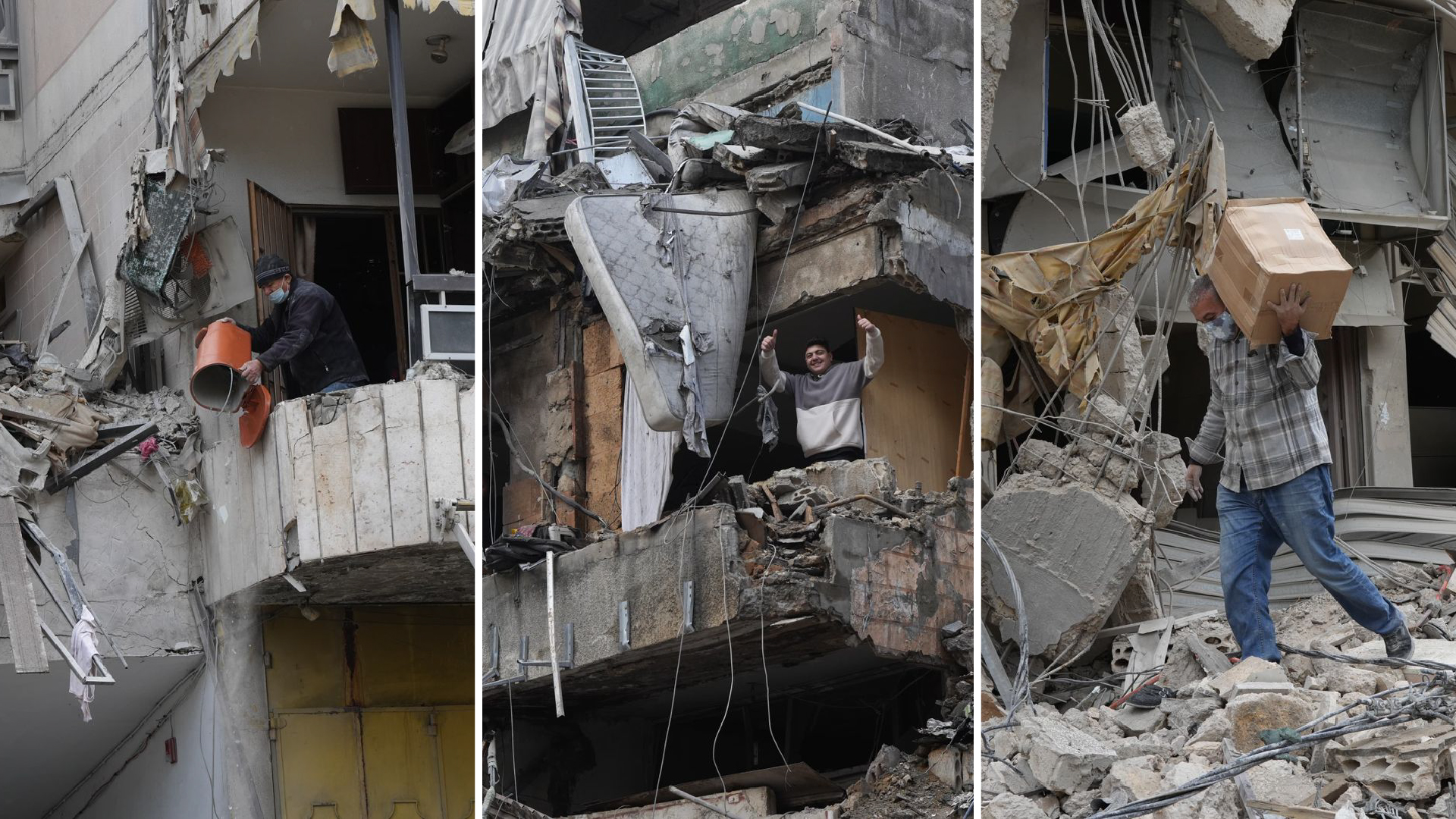 Les décombres dans la banlieue sud de Beyrouth, le 27 novembre 2024. Mohammad Yassine/L’Orient-Le Jour