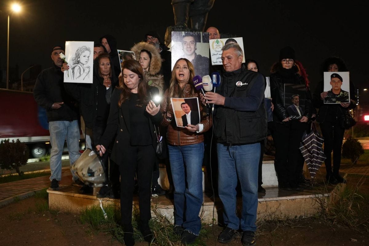 Sit-in des proches des victimes du 4-Août, le premier après deux mois d'interruption Sit-in des proches des victimes du 4-Août, le premier après deux mois d'interruption