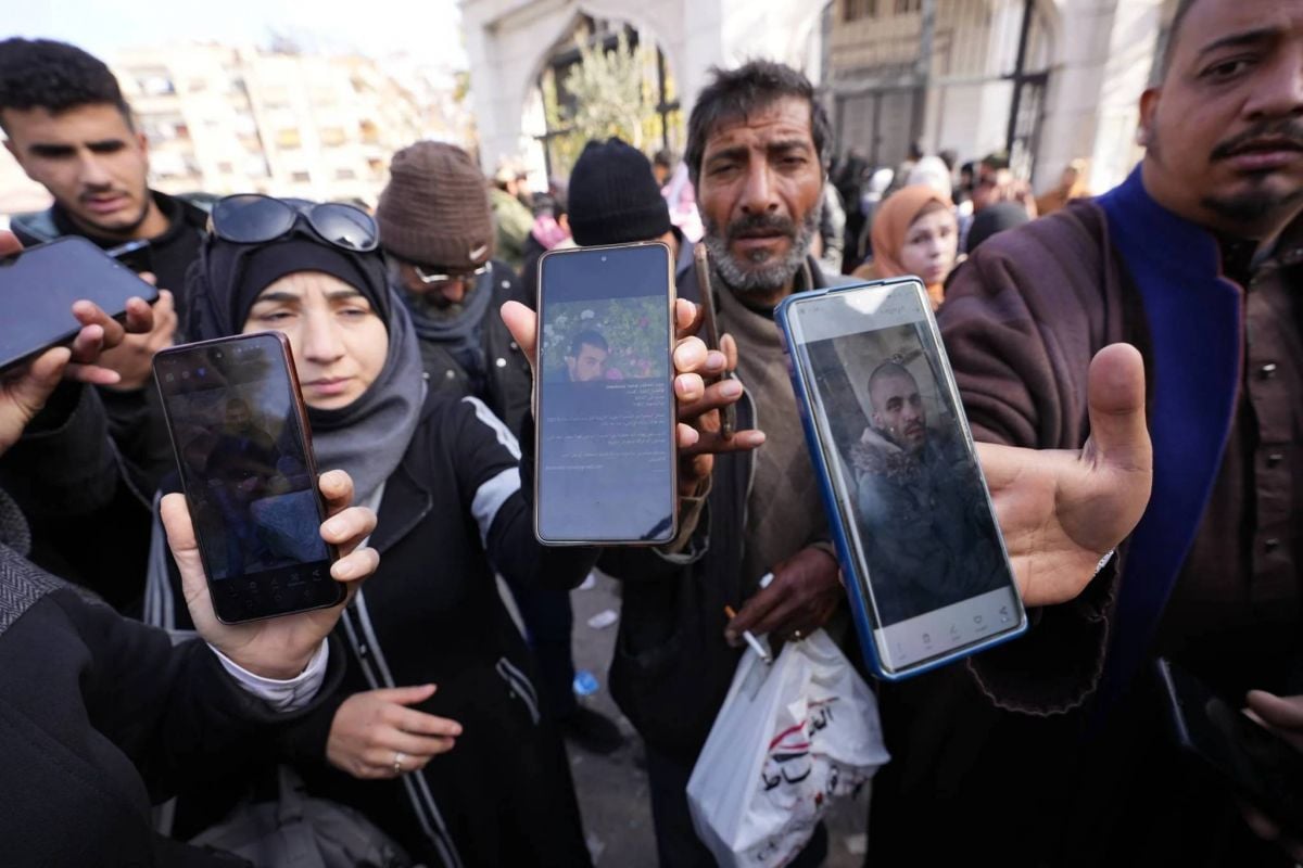 ‘That's my brother’: Syrians search for loved ones freed from Sednaya