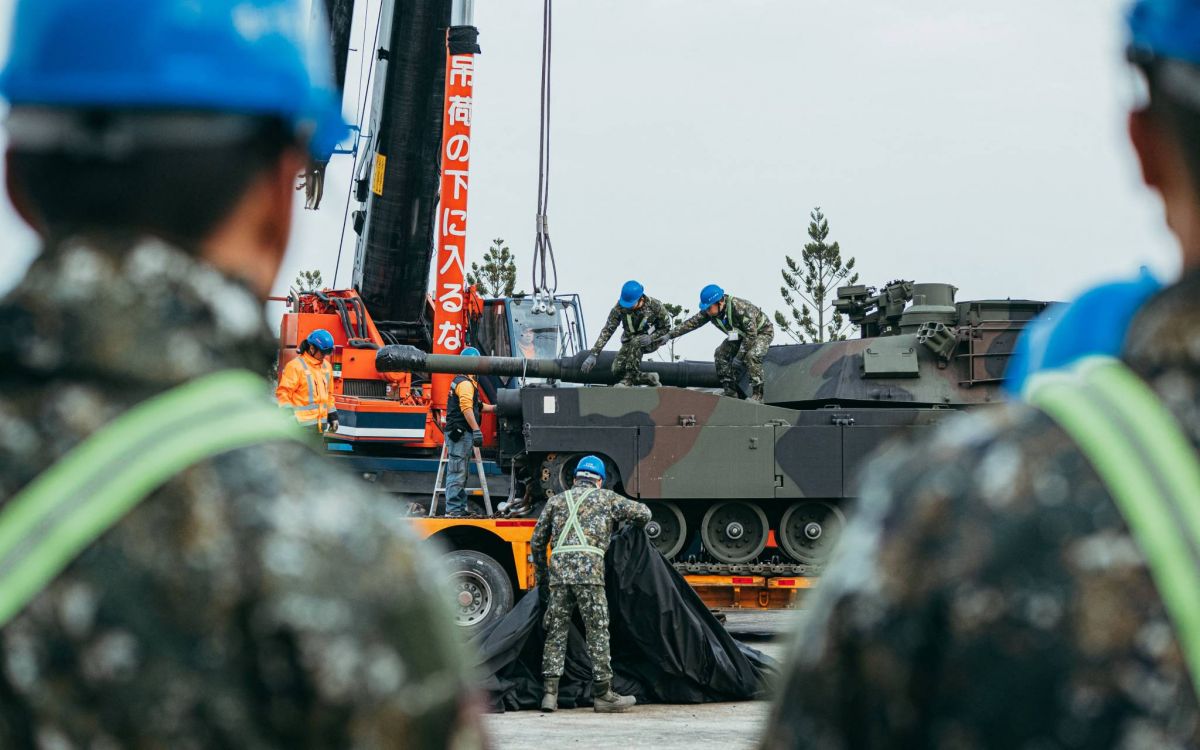 Taïwan reçoit un premier lot de chars américains Abrams