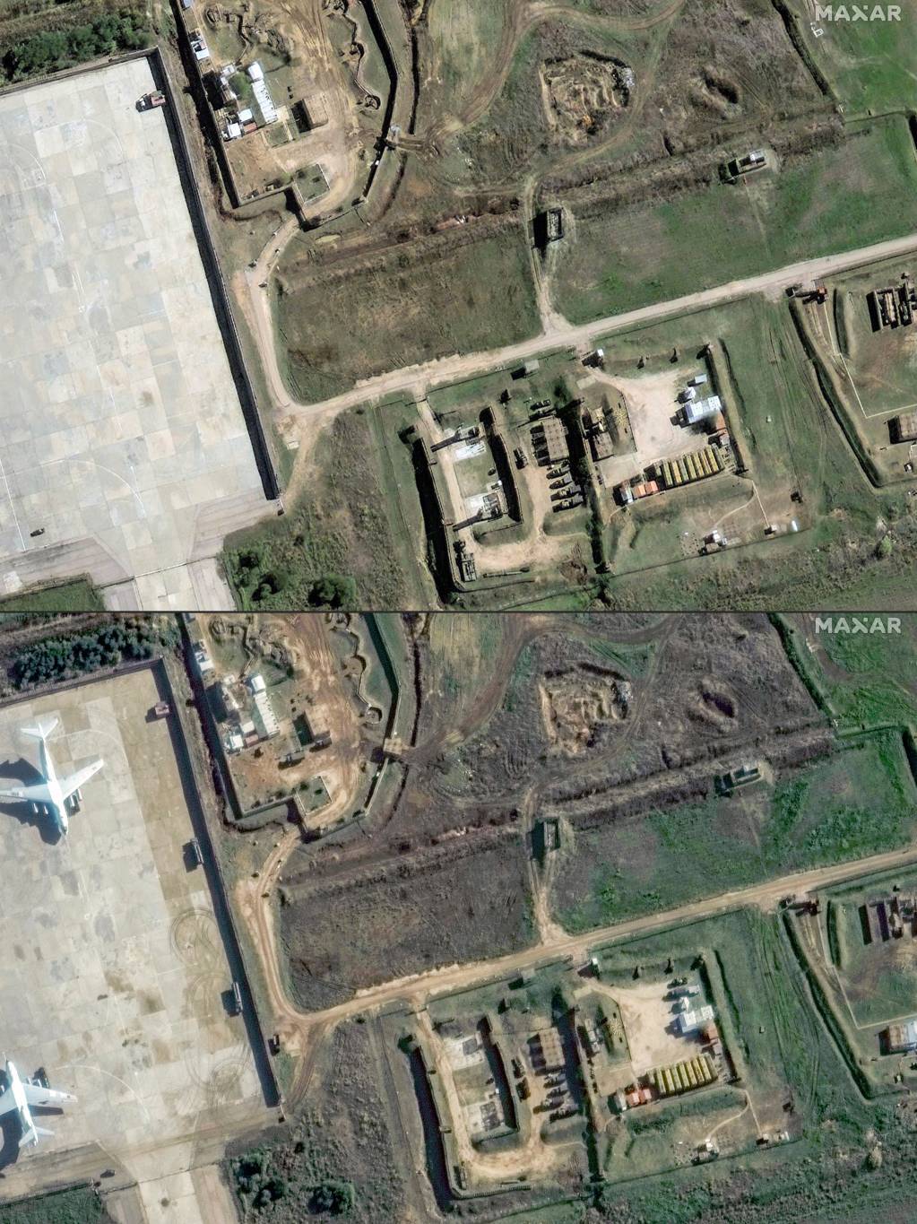 Russians begin withdrawal from airbase near Latakia