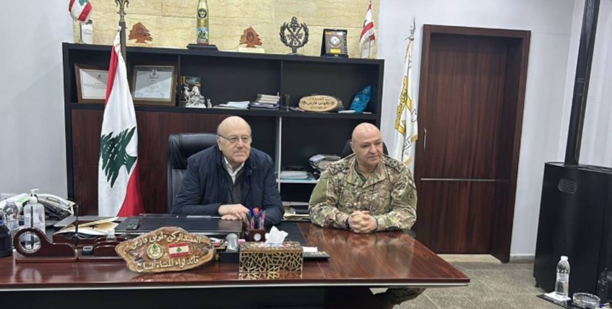 Mikati in south Lebanon: The government's priority is full implementation of 1701