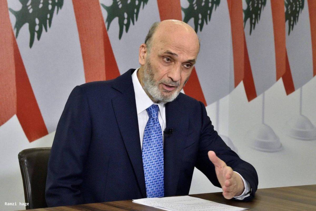 Geagea et Farid Boustany, député proche du CPL, discutent de la « crise présidentielle » à Meerab