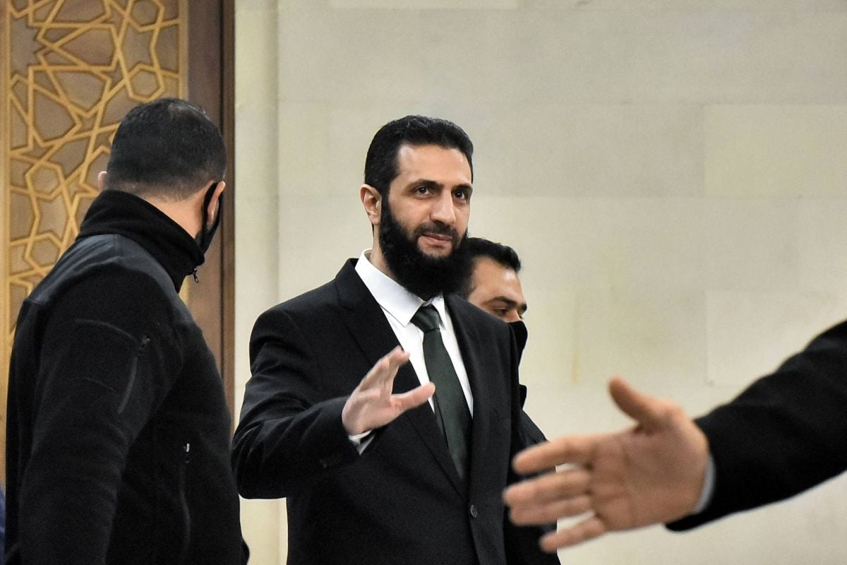 Syria's new leader vows unified army, calls for sanctions relief Syria's new leader vows unified army, calls for sanctions relief