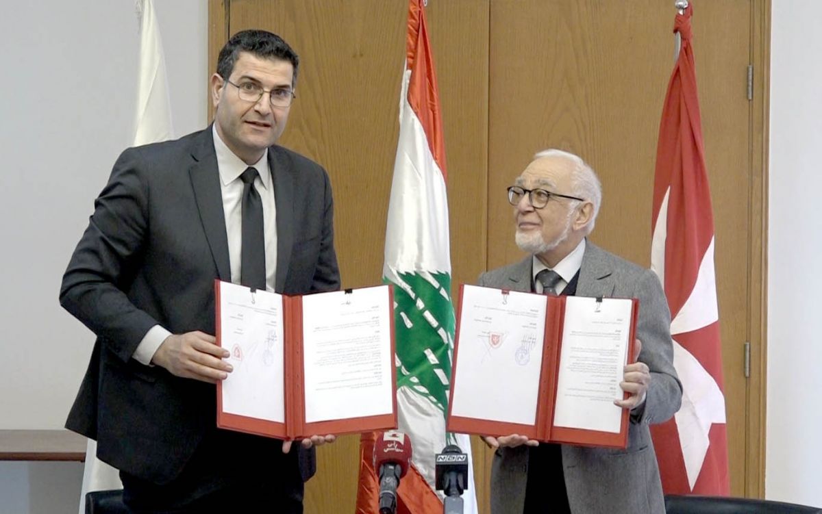 Signature d’un protocole d’entente entre le ministère de l’Agriculture et l’ordre de Malte Liban