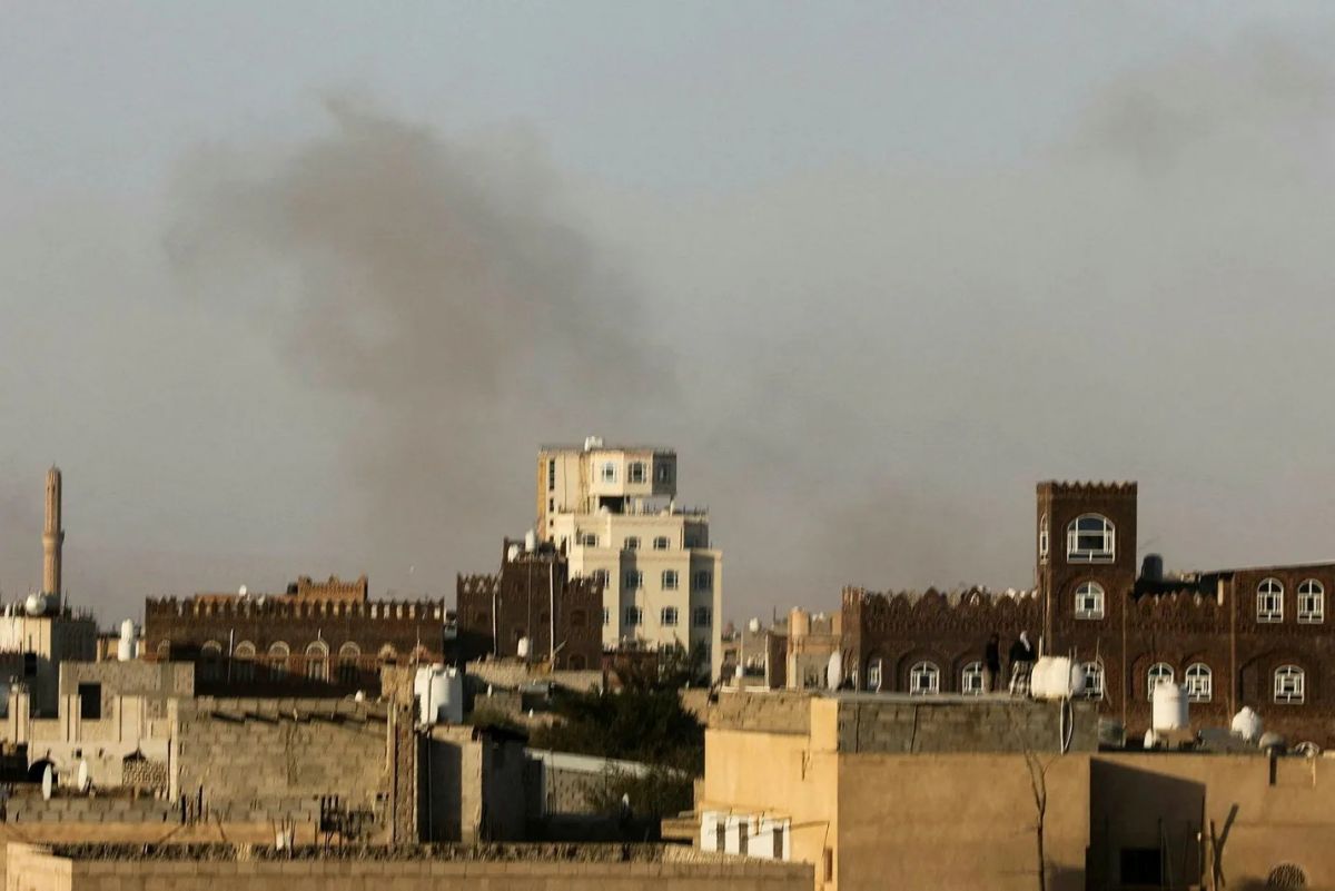 Israel targets Sanaa, Yemen Israel targets Sanaa, Yemen