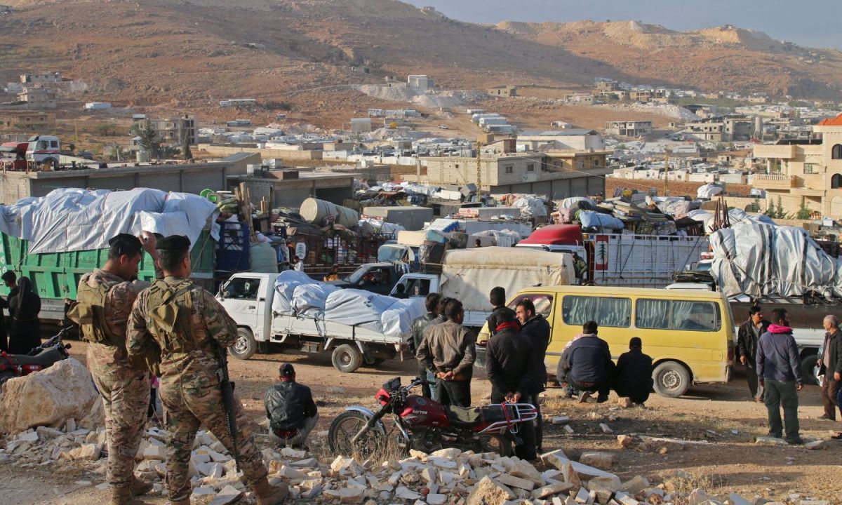 Le Liban renvoie 67 Syriens, dont d'anciens officiers et soldats du régime déchu, aux nouvelles autorités