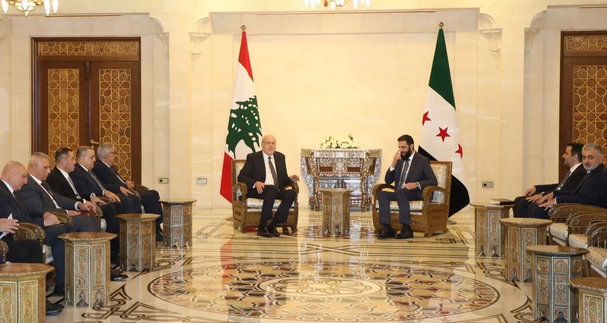 Najib Mikati in Damascus for first high-level visit since 2011