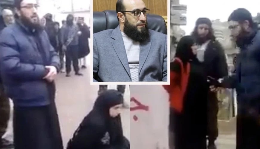 Le ministre syrien de la justice apparaît-il dans une ancienne vidéo de l'exécution d'une femme à Idleb ?