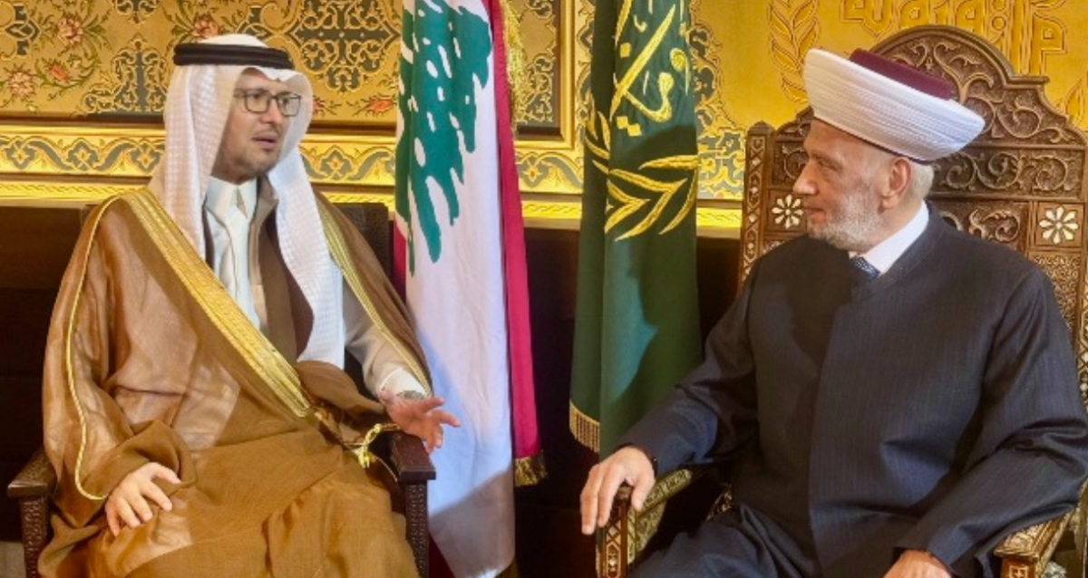 Le mufti Deriane félicite Joseph Aoun et reçoit l'ambassadeur saoudien