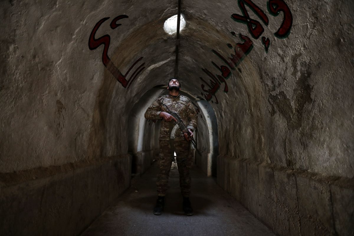 À Damas, des tunnels reliaient le palais présidentiel au QG de la Garde républicaine