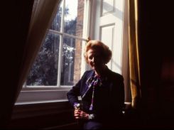 Margaret Thatcher photographiée par Gabrielle Crawford. Photo DR