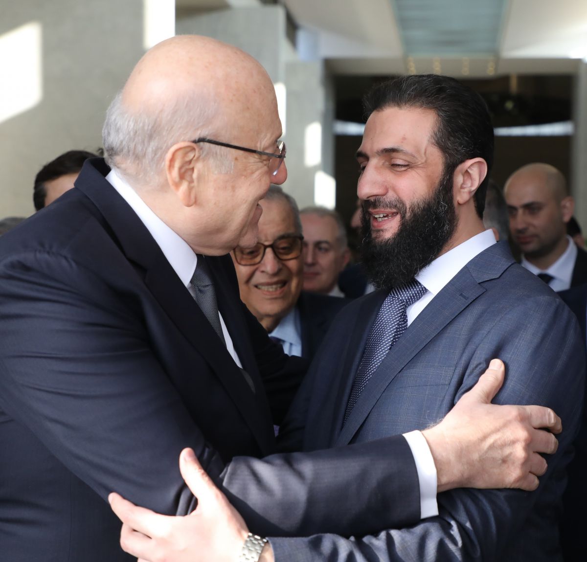 Mikati and Sharaa meet in Damascus, with border demarcation top of the agenda Mikati and Sharaa meet in Damascus, with border demarcation top of the agenda