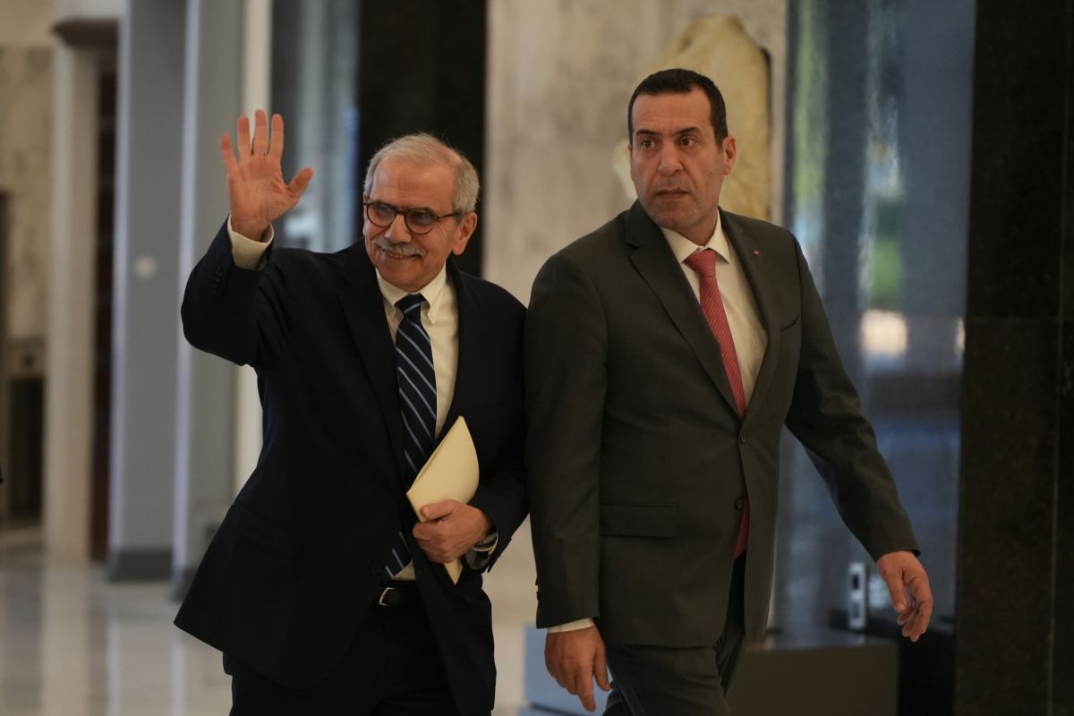 Le Premier ministre désigné Nawaf Salam est arrivé à Baabda