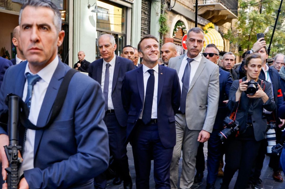 Emmanuel Macron in Beirut: One crowd, but two atmospheres