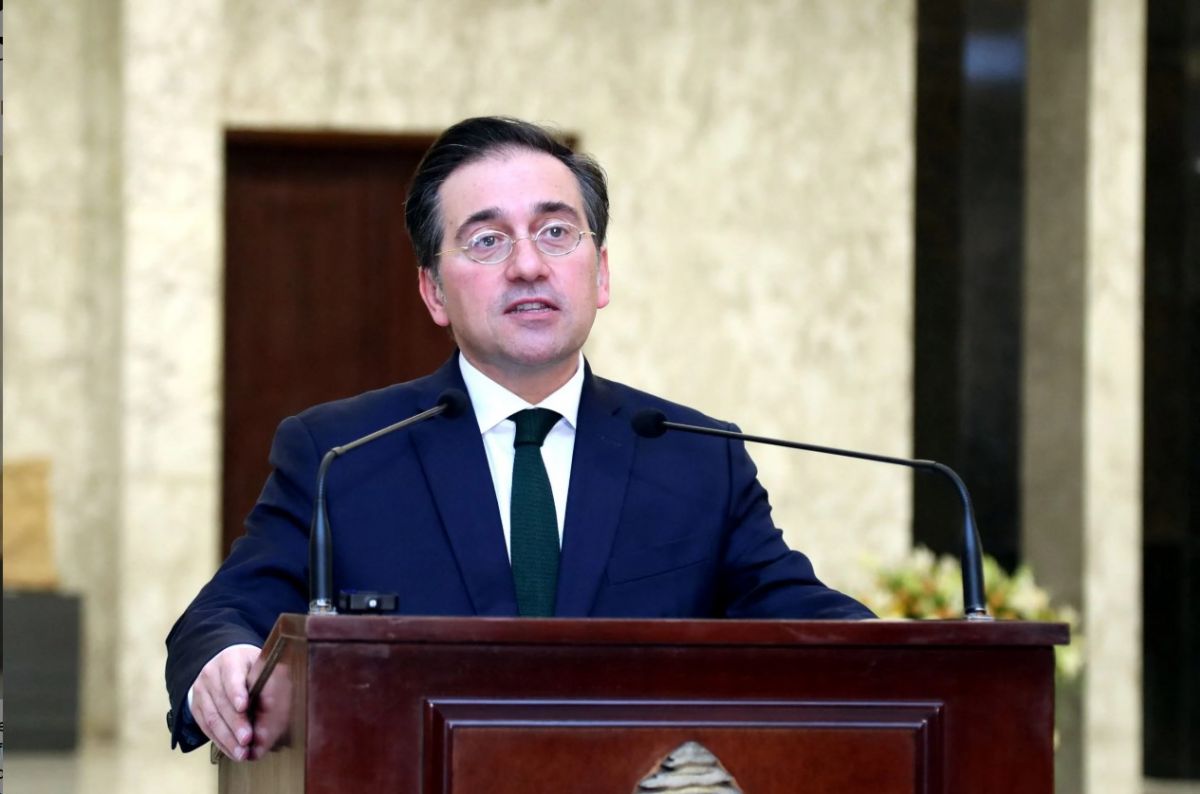 Spanish Foreign Minister from Beirut: It is in 'Israel's interest' to withdraw from South Lebanon
