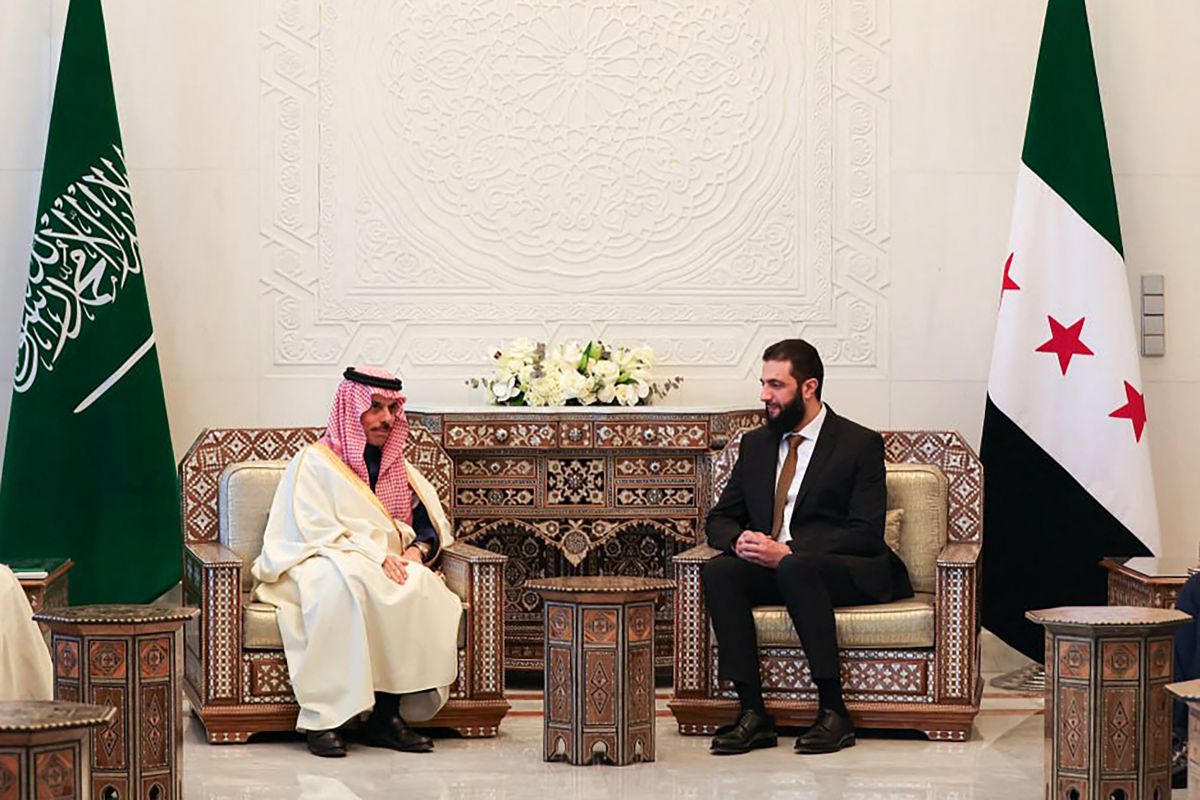 Saudi FM in Syria for first visit since Assad's ouster