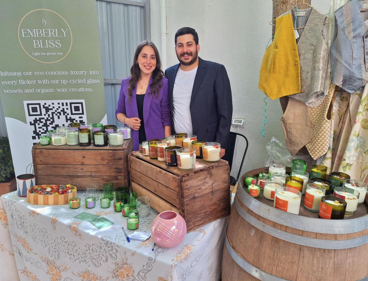 Emberly Bliss, a startup that spotlights upcycling