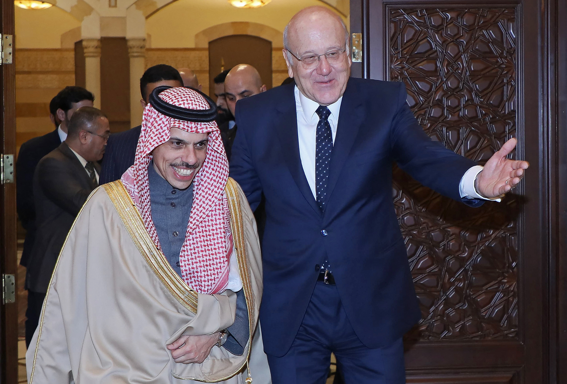 Saudi foreign minister visits Lebanon for first time in 15 years