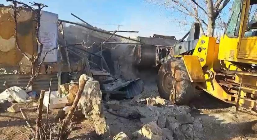 National Litani Office destroys buildings occupied by Palestinian groups National Litani Office destroys buildings occupied by Palestinian groups