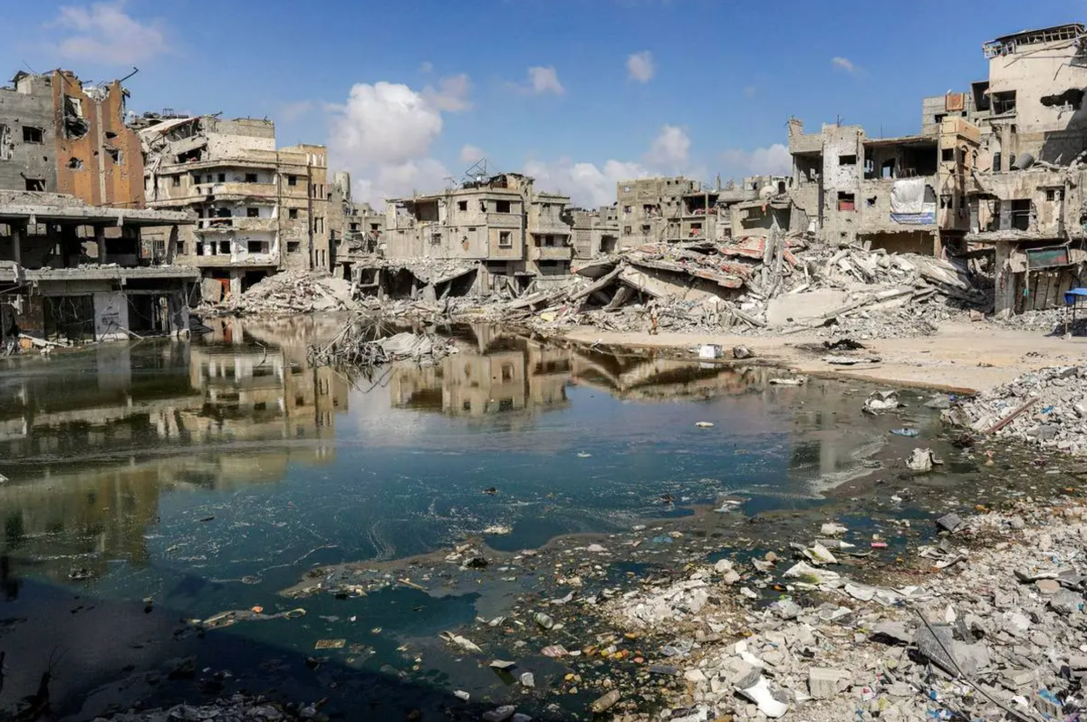 Le chantier de la reconstruction à Gaza