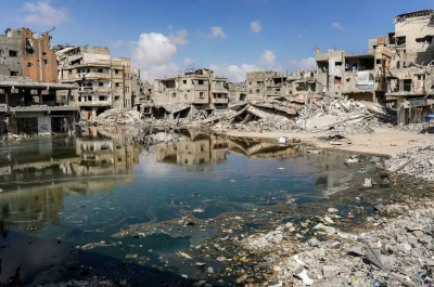 Le chantier de la reconstruction à Gaza