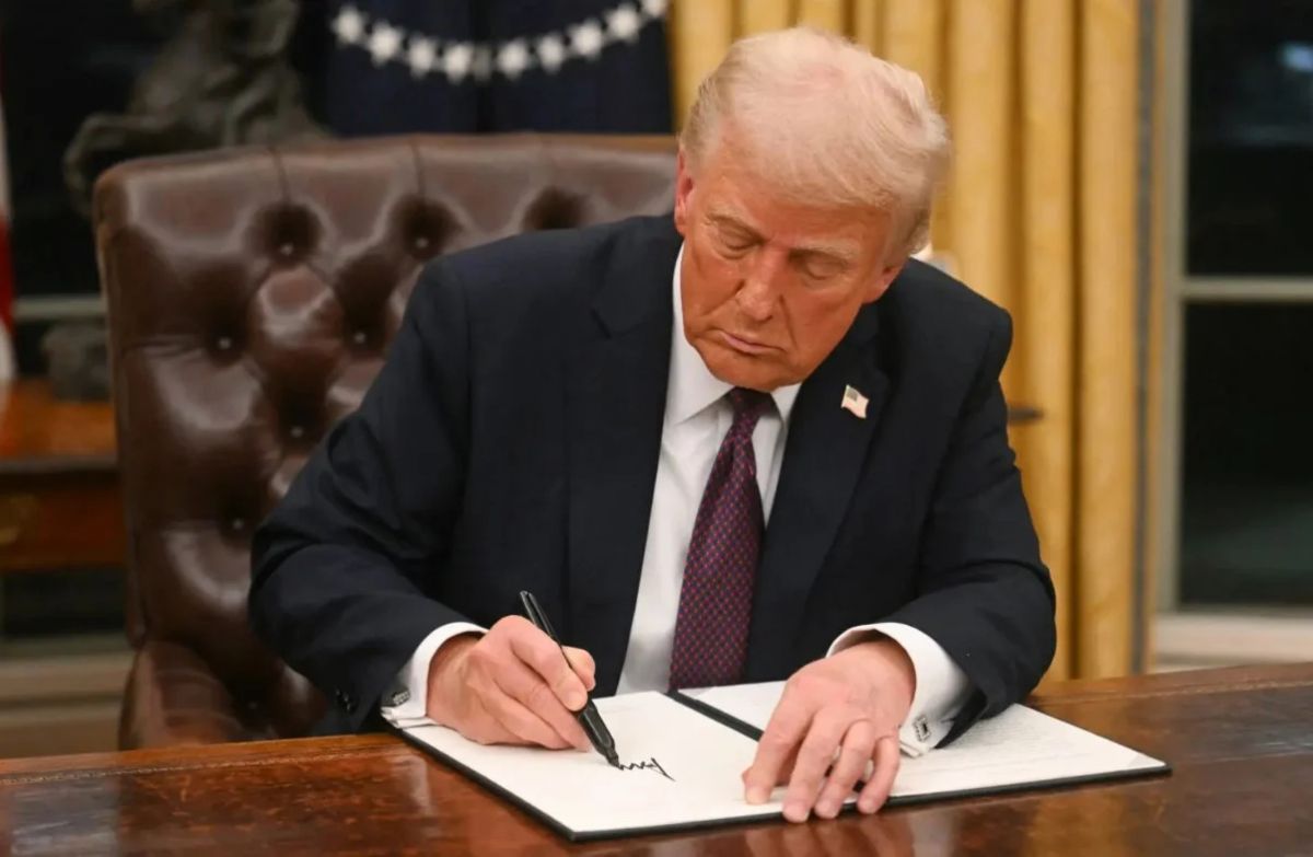 On the first day of his second term, the Middle East according to Donald Trump