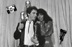Paul Jabara and Donna Summer at the 51st Academy Awards in 1979. Photo from the collection of Dario and Hannah Salvi