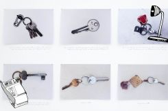 Taysir Batniji, "Just in case #2", 2024, 253 prints on paper, pencil on wall, 21 x 29.7 cm each. Courtesy of the artist and the Sfeir-Semler Gallery Beirut/Hamburg.