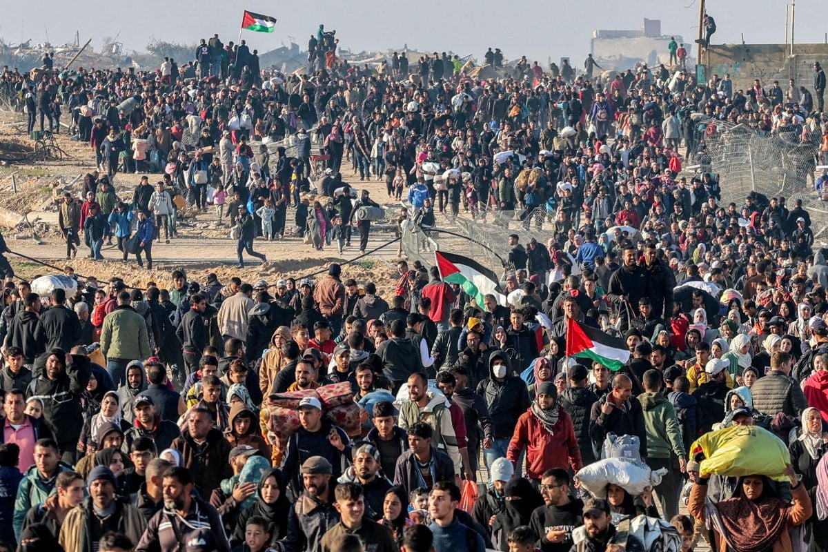 France says any forced displacement of Gazans would be 'unacceptable'